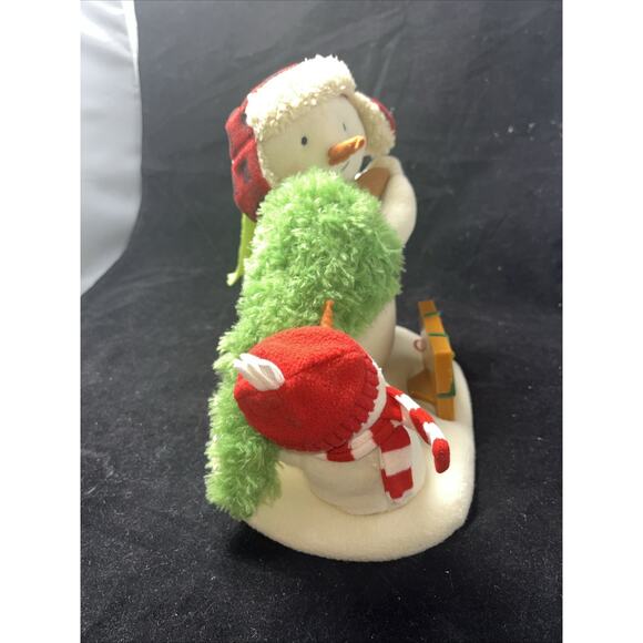 2014 Hallmark Jingle Pals The Perfect Pine Tree Animated Singing Snowman WORKS - Picture 8 of 9